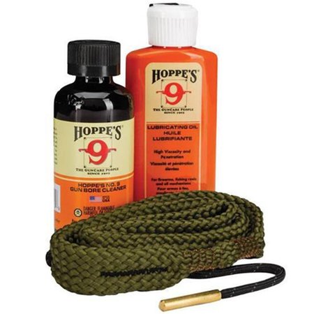 HOPPES 9 mm 38 Caliber Pistol Cleaning Kit, Clam HO134917